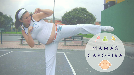 Mamás deportivas, mamás capoeiristas
